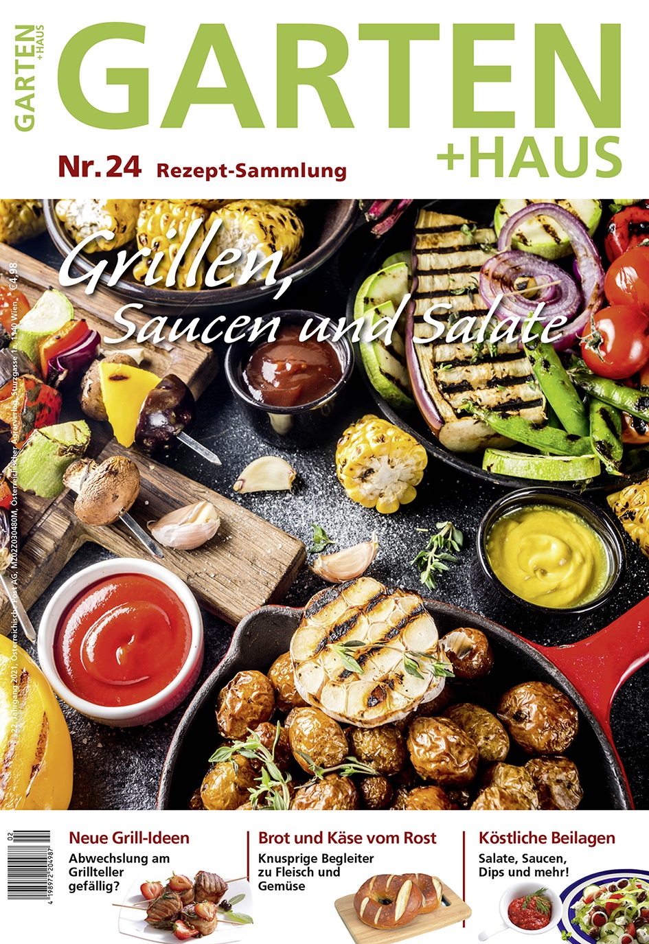 Rezept-Sammlung 24 – Grillen, Saucen und Salate Rezept-Sammlung 24 – Grillen, Saucen und Salate
