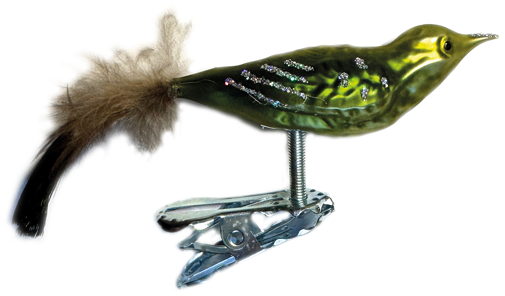 Glasvogel "Grünfink" Glasvogel "Grünfink"