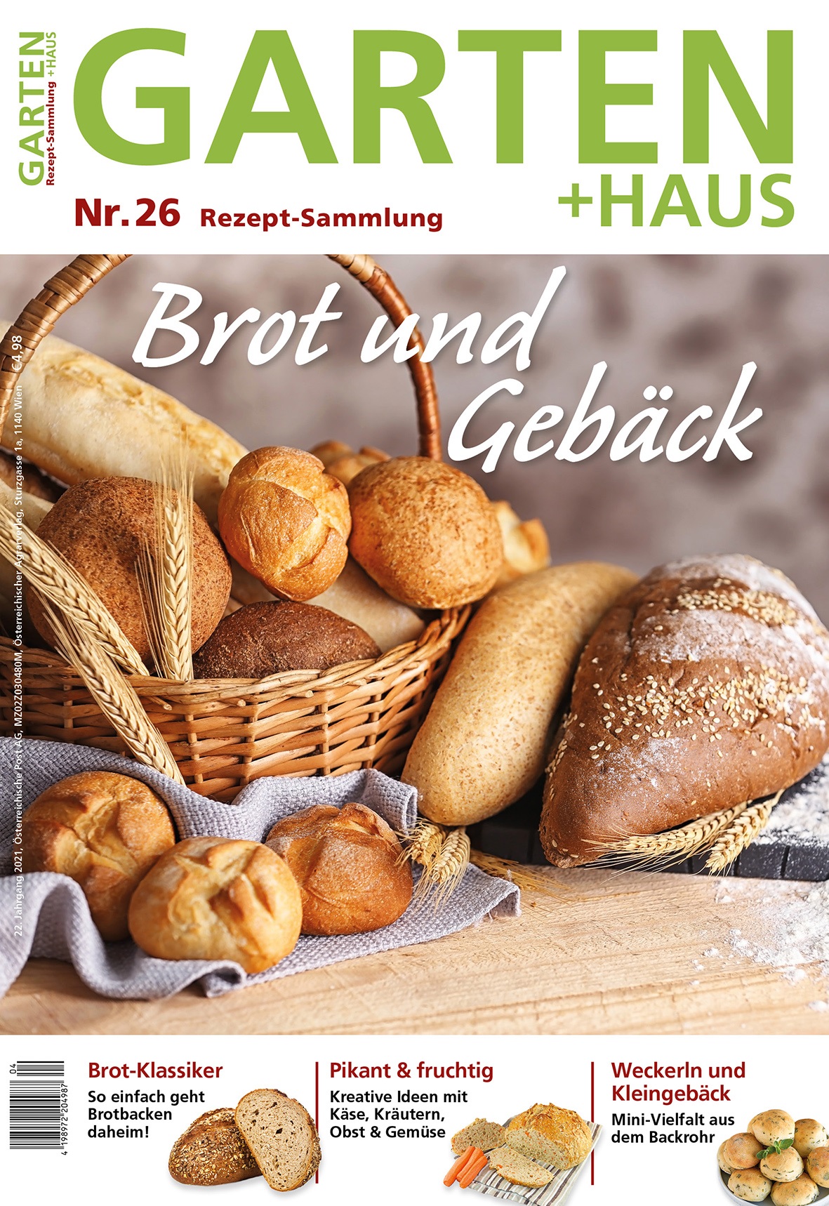 Rezept-Sammlung 26 – Brot und Gebäck Rezept-Sammlung 26 – Brot und Gebäck