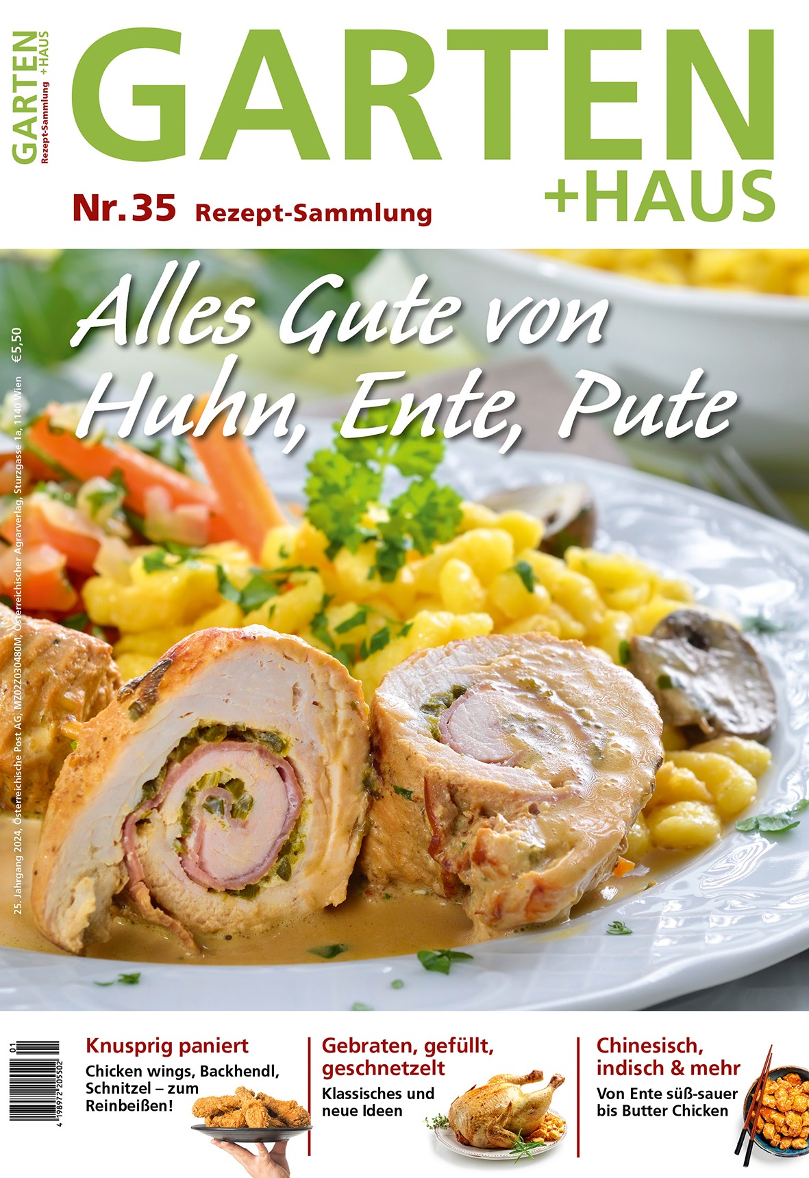 Rezept-Sammlung 35 – Alles Gute von Huhn, Ente, Pute Rezept-Sammlung 35 – Alles Gute von Huhn, Ente, Pute