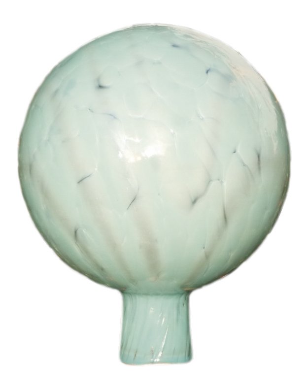 Rosenkugel 15 cm, "Waldmeister", Glas