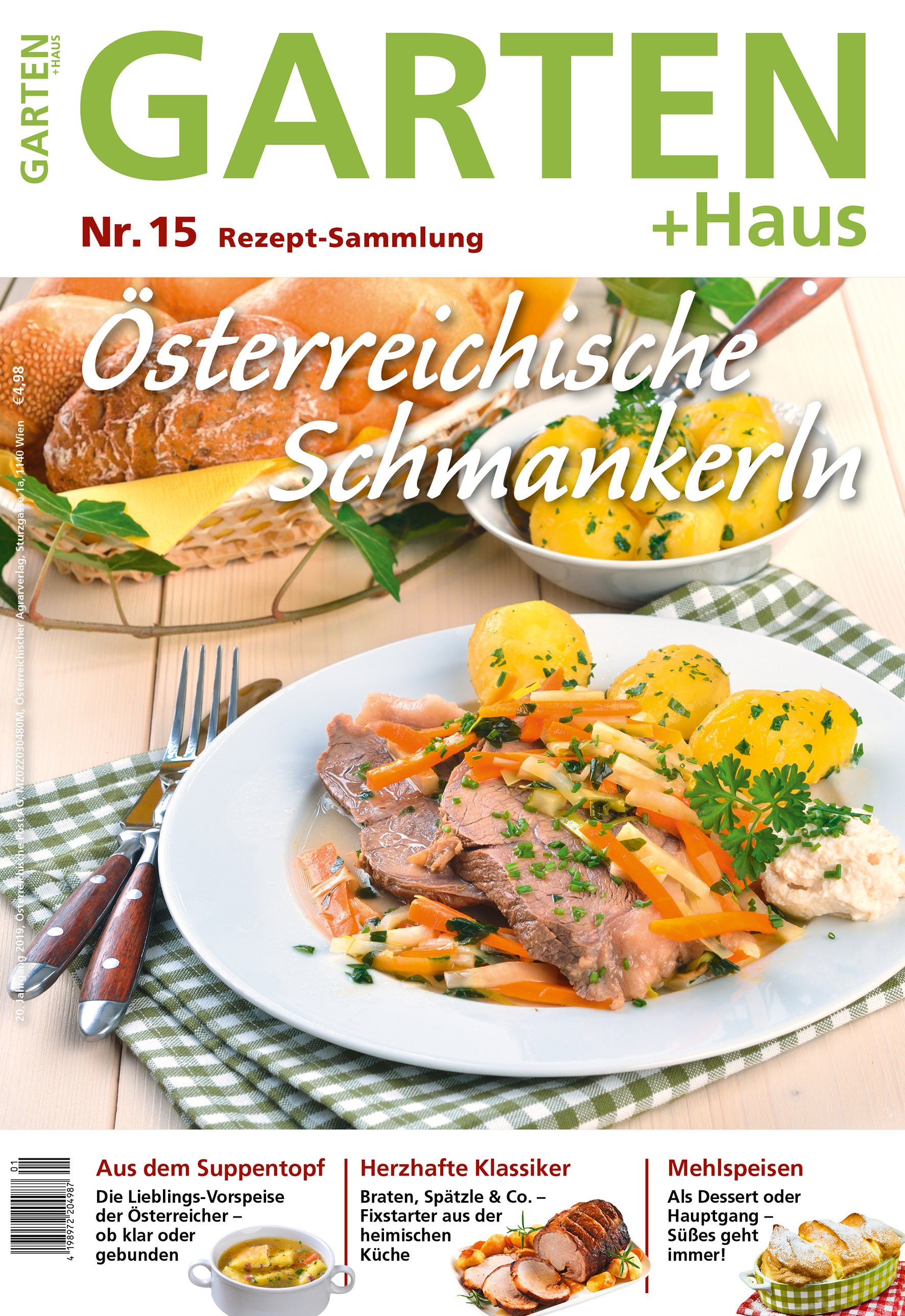 Rezept-Sammlung 15 – Österreichische Schmankerln Rezept-Sammlung 15 – Österreichische Schmankerln