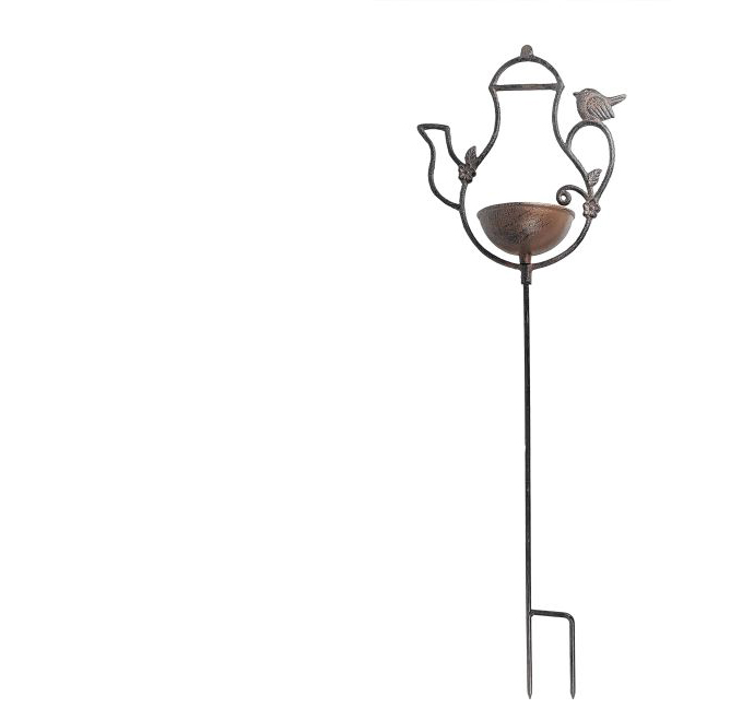 Gusseisen-Vogeltränke "Teekanne" Gusseisen-Vogeltränke "Teekanne"