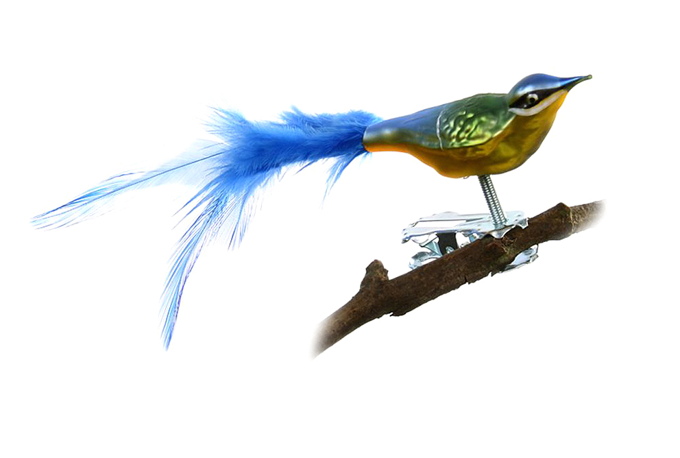 Glasvogel "Blaumeise" Glasvogel "Blaumeise"