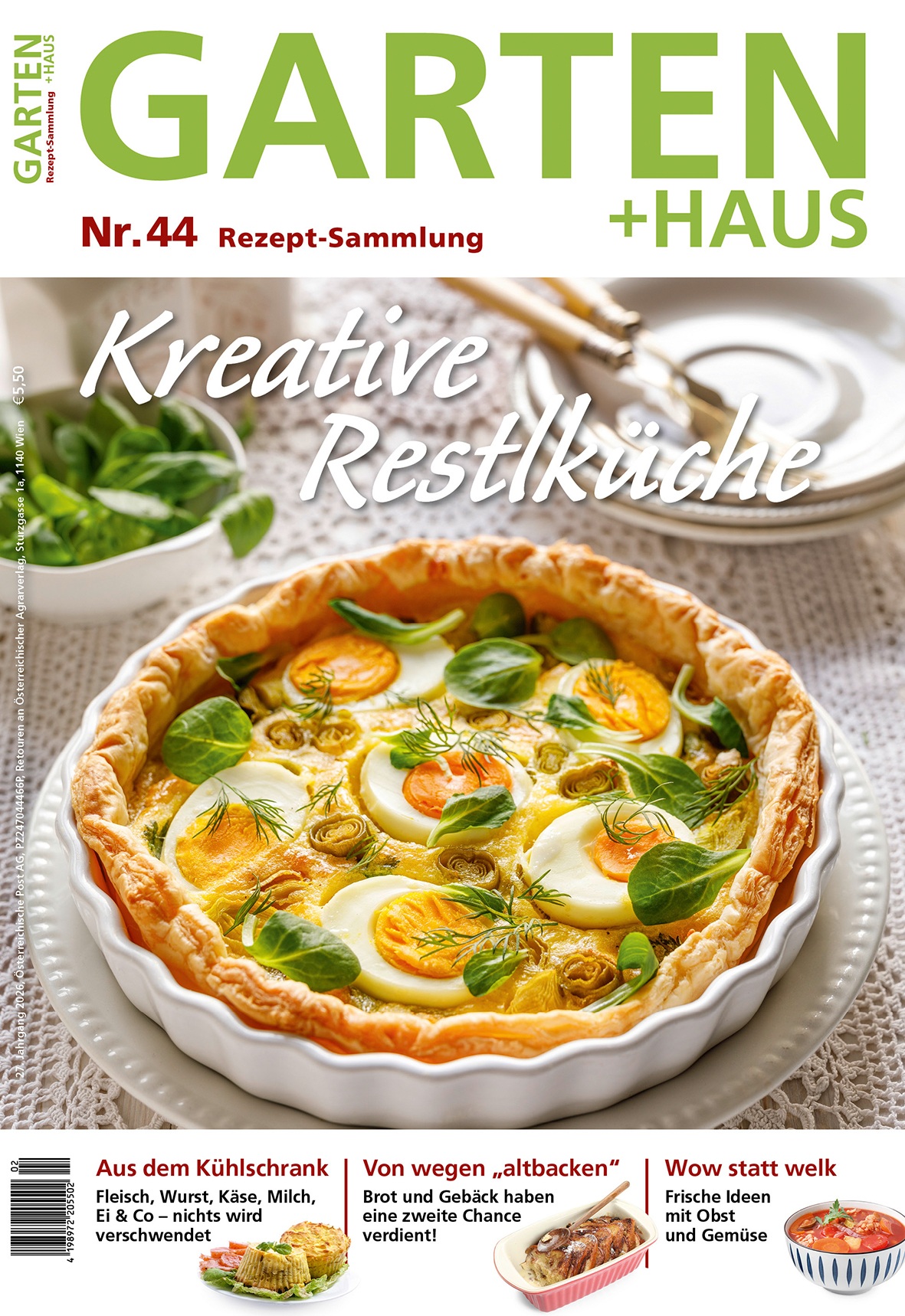 Rezept-Sammlung 44 – Kreative Restlküche Rezept-Sammlung 44 – Kreative Restlküche