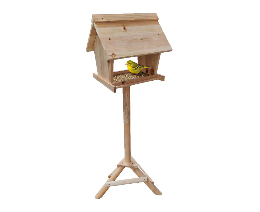 Vogelfutterhaus "Tanne", mit Ständer Vogelfutterhaus "Tanne", mit Ständer