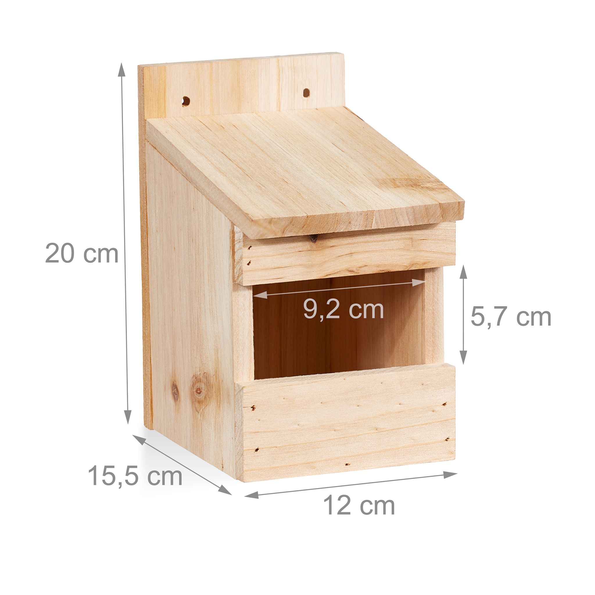 Vogelnistkasten für Nischenbrüter