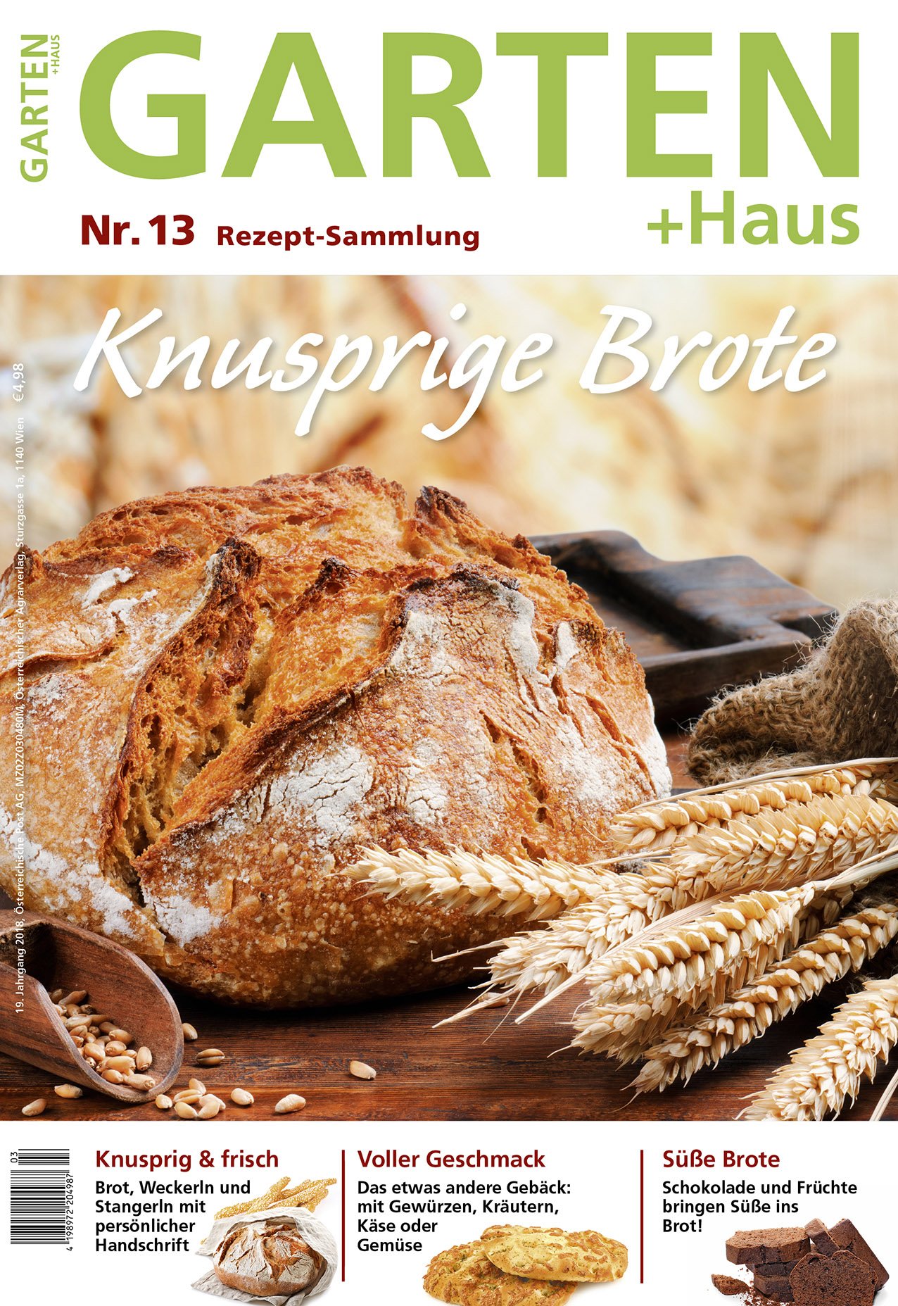 Rezept-Sammlung 13 – Knusprige Brote Rezept-Sammlung 13 – Knusprige Brote