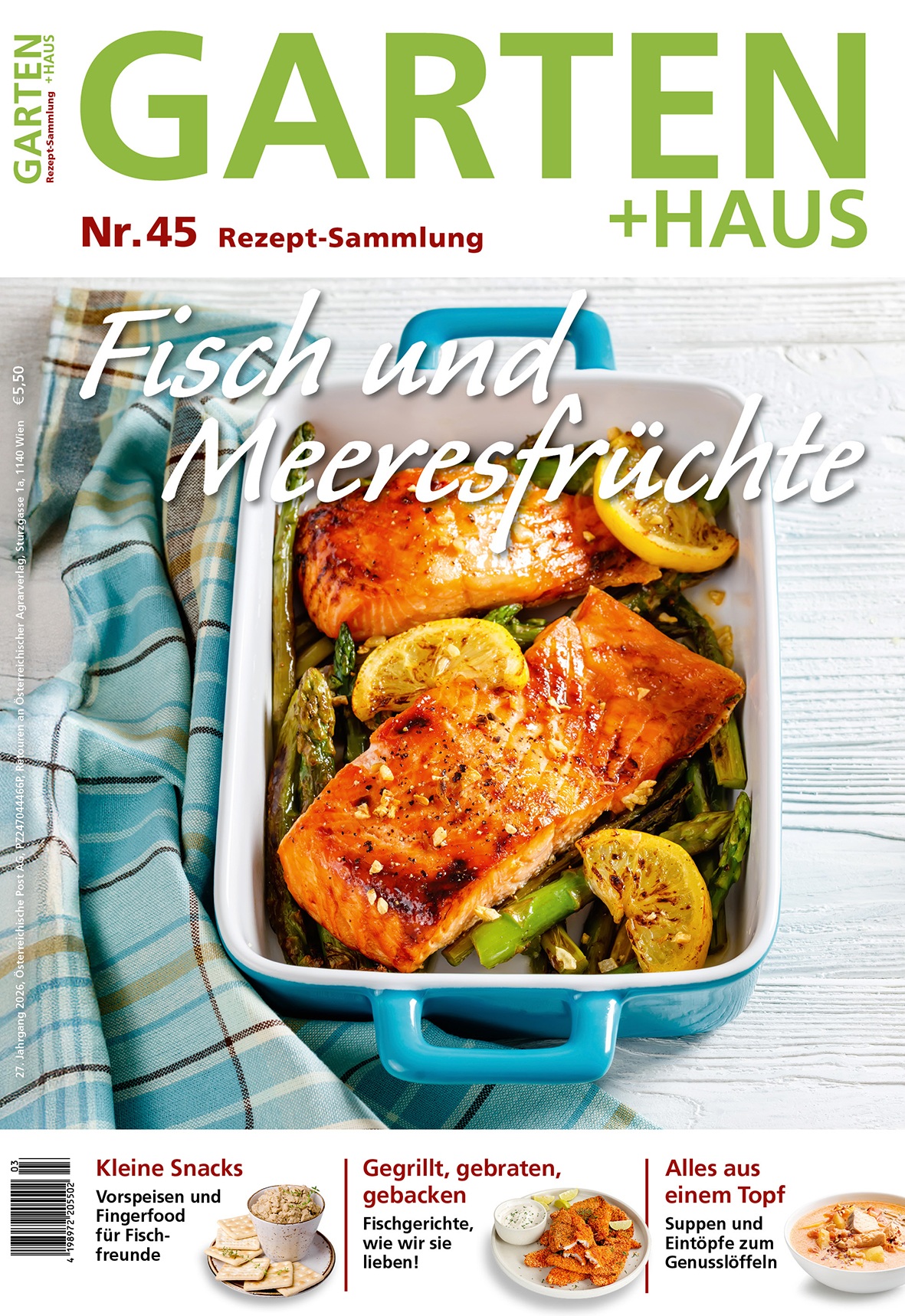 Rezept-Sammlung 45 – Fisch und Meeresfrüchte