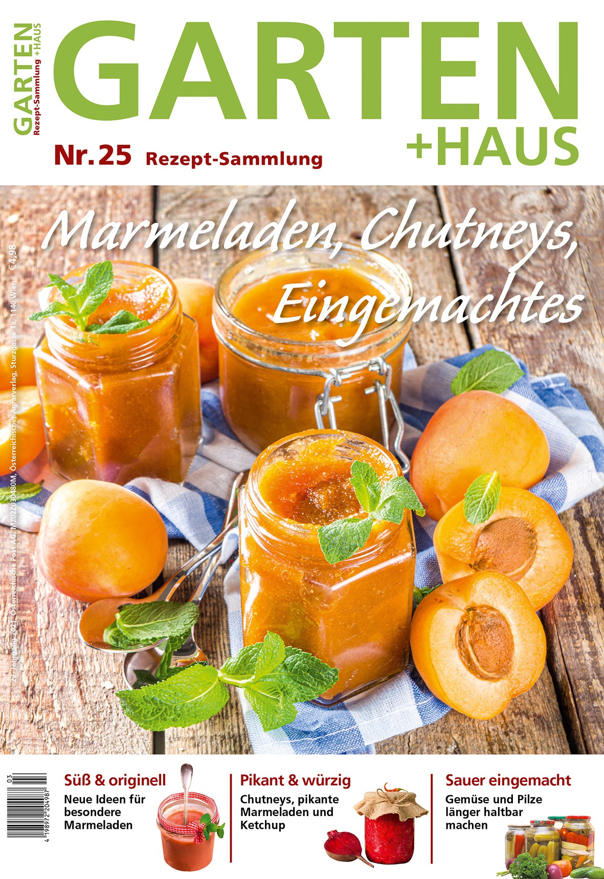 Rezept-Sammlung 25 – Marmeladen, Chutneys, Eingemachtes Rezept-Sammlung 25 – Marmeladen, Chutneys, Eingemachtes