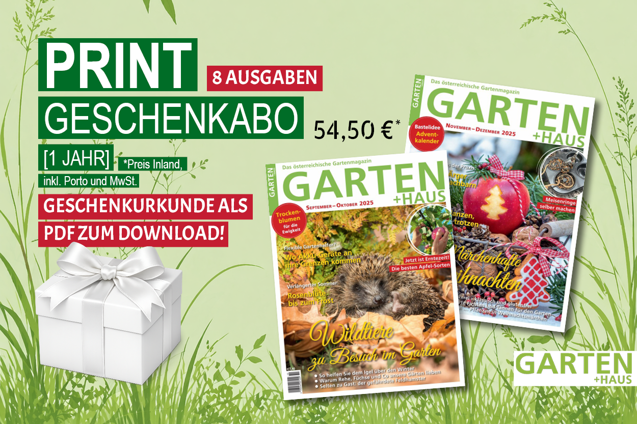 Garten und Haus Print Geschenk Abo Garten und Haus Print Geschenk Abo