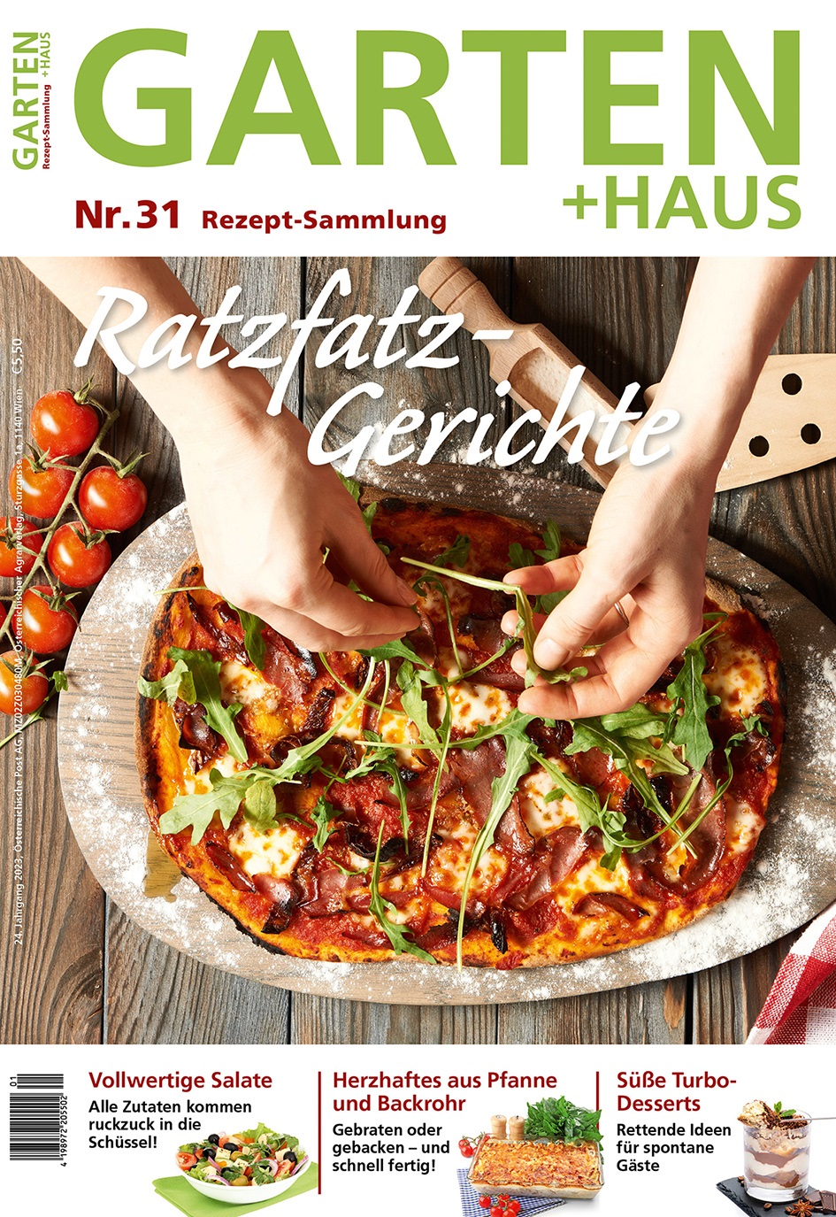 Rezept-Sammlung 31 – Ratzfatz-Gerichte