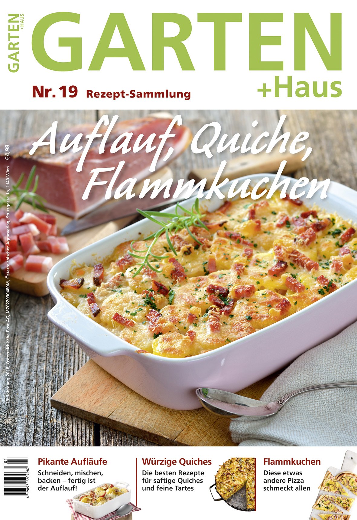 Rezept-Sammlung 19 – Auflauf, Quiche, Flammkuchen Rezept-Sammlung 19 – Auflauf, Quiche, Flammkuchen