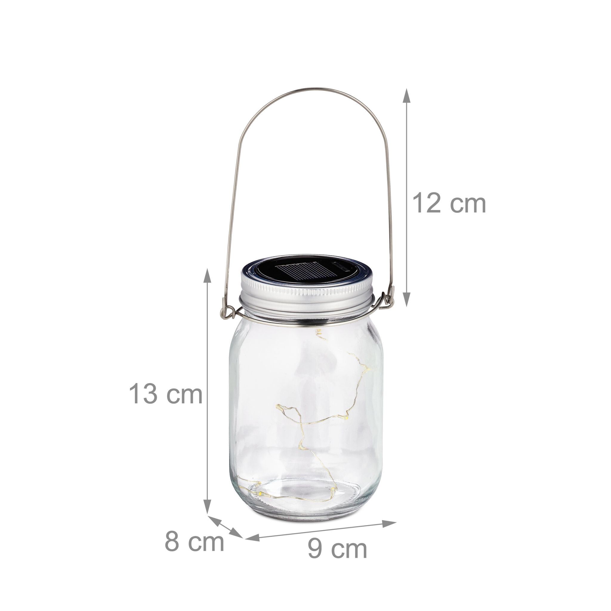 Stimmungsvolles LED-Glaslicht