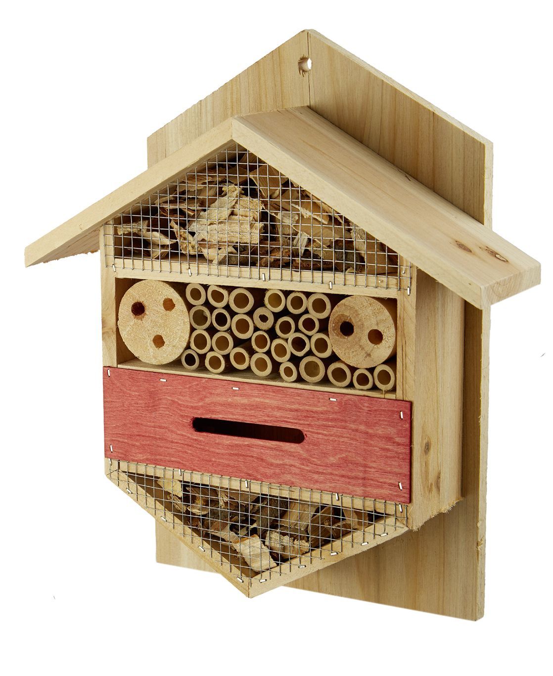 Insektenhotel, sechseckig