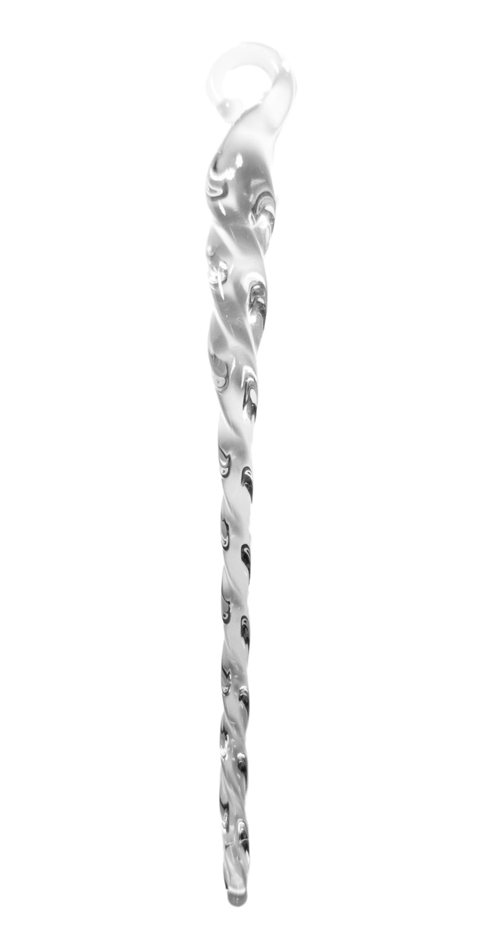 Glasfigur Eiszapfen, Kristallglas, 2er Set Glasfigur Eiszapfen, Kristallglas, 2er Set