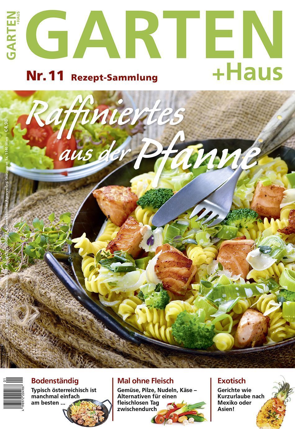 Rezept-Sammlung 11 – Raffiniertes aus der Pfanne (vergriffen)