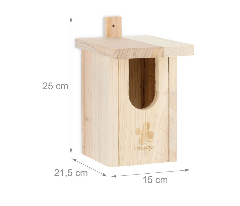Vogelnistkasten für Rotkehlchen