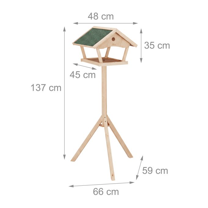 Vogelfutterhaus XXL, mit Ständer Vogelfutterhaus XXL, mit Ständer