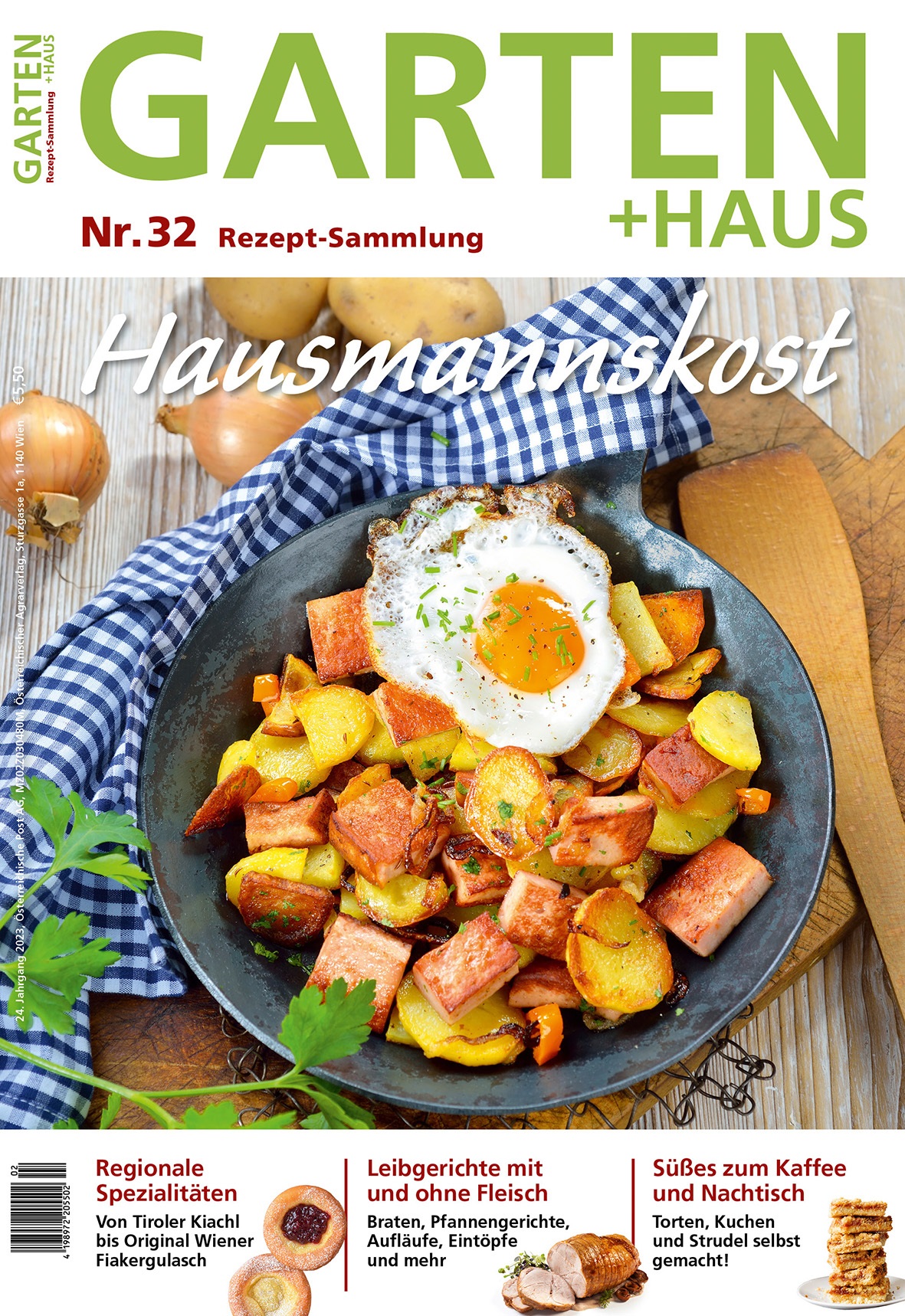 Rezept-Sammlung 32 – Hausmannskost Rezept-Sammlung 32 – Hausmannskost