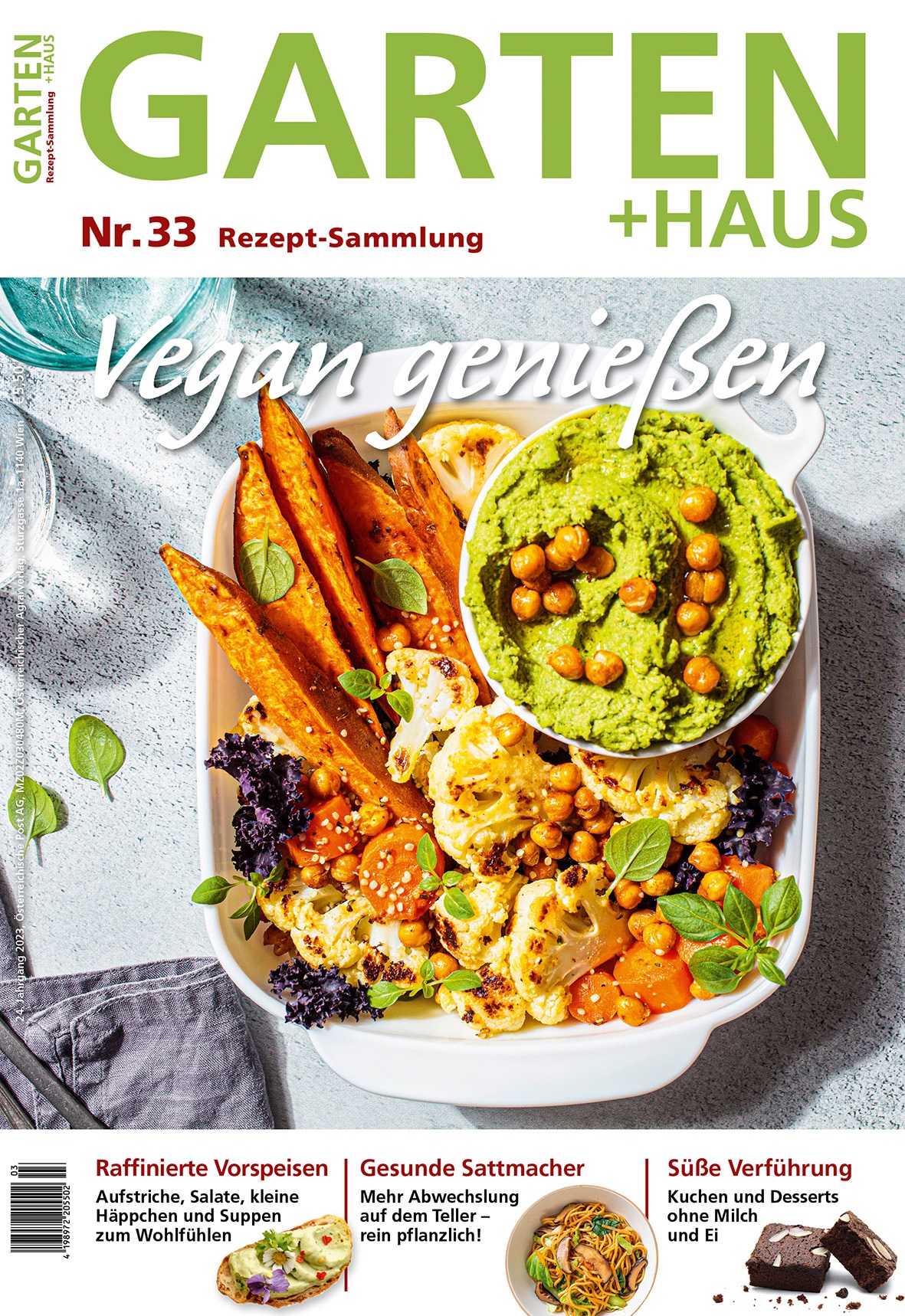 Rezept-Sammlung 33 – Vegan genießen Rezept-Sammlung 33 – Vegan genießen