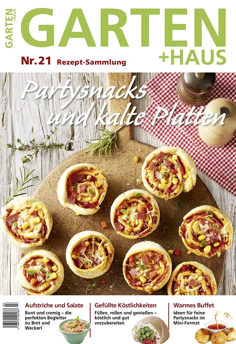 Rezept-Sammlung 21 – Partysnacks und kalte Platten Rezept-Sammlung 21 – Partysnacks und kalte Platten