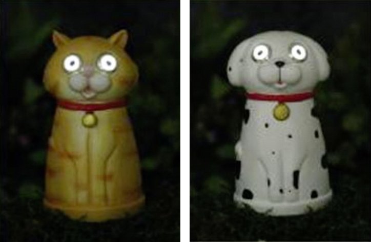 LED-Zaunfigur Hund