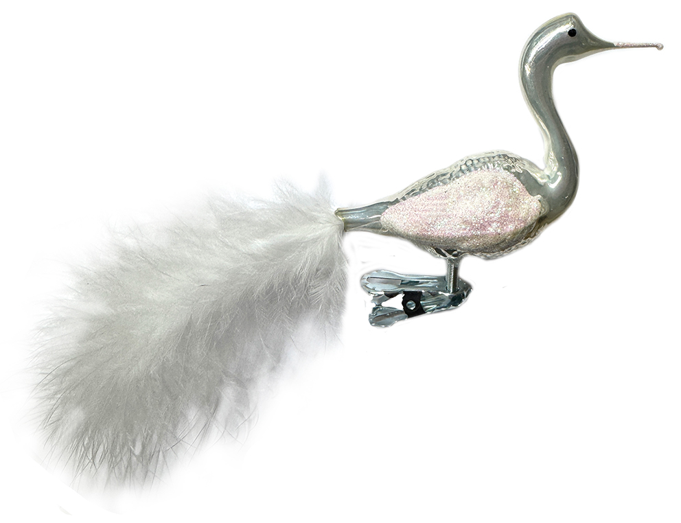 Glasvogel "Schwan", Silber Glasvogel "Schwan", Silber