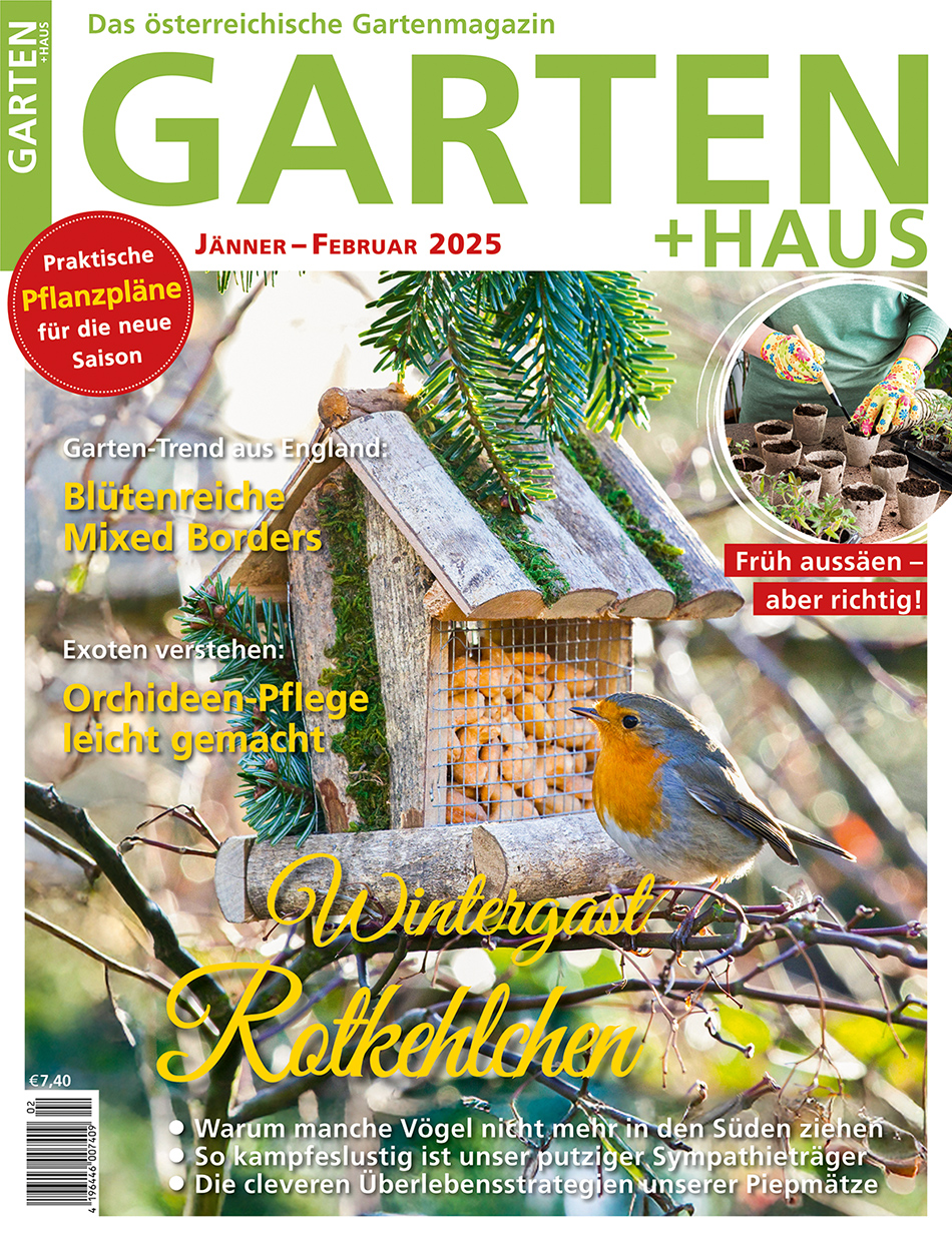 GARTEN+HAUS Ausgabe 1-2/2025 GARTEN+HAUS Ausgabe 1-2/2025