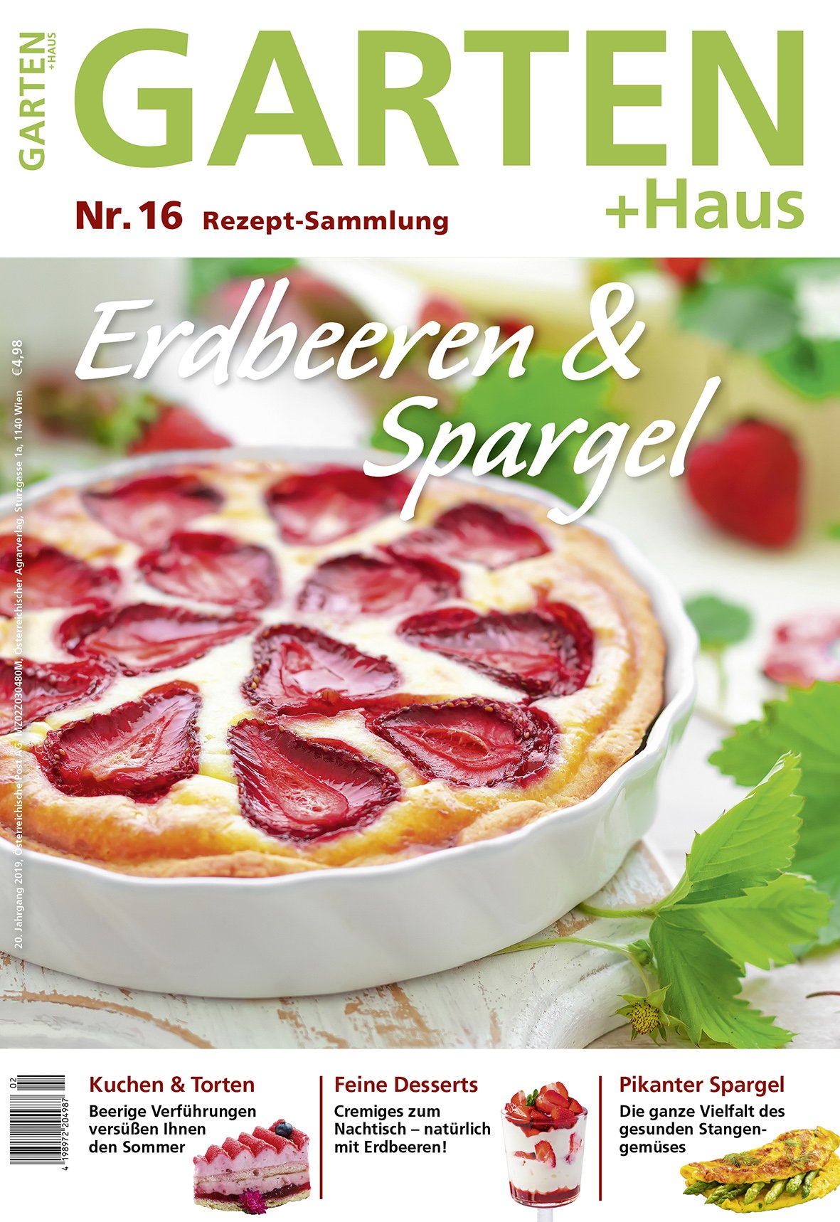 Rezept-Sammlung 16 – Erdbeeren & Spargel
