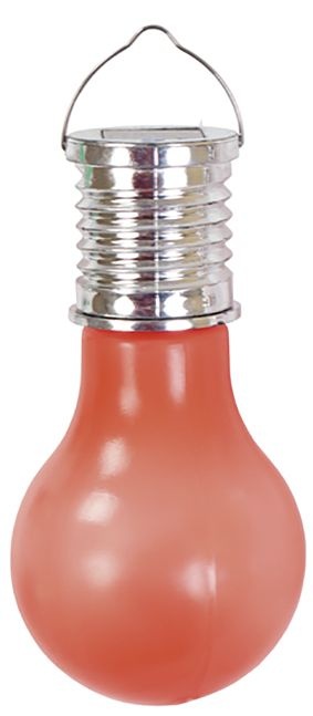 Solar Gartenglühbirne, rot