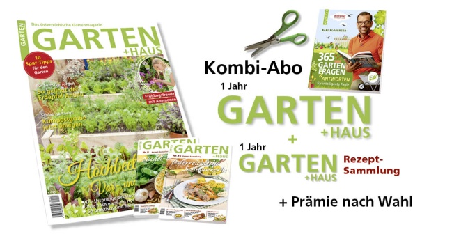 Kombi-Abo Garten+Haus + Rezepte